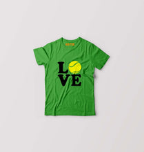 Load image into Gallery viewer, Love Tennis Kids T-Shirt for Boy/Girl-Flag Green-Ektarfa.online
