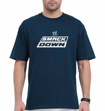 Load image into Gallery viewer, smackdown Oversized T-Shirt for Men-Petrol Blue-Ektarfa.online
