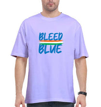 Load image into Gallery viewer, bleed blue Oversized T-Shirt for Men-Lavender-Ektarfa.online
