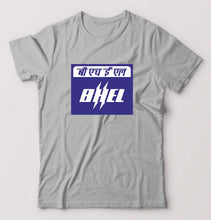 Load image into Gallery viewer, BHEL T-Shirt for Men-Grey Melange-Ektarfa.online
