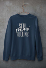 Load image into Gallery viewer, Seth Rollins Unisex Sweatshirt for Men/Women-Navy Blue-Ektarfa.online
