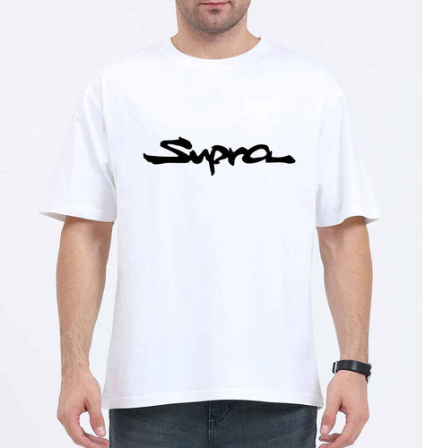 Supra Oversized T-Shirt for Men-White-Ektarfa.online