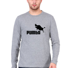 Load image into Gallery viewer, pumba Full Sleeves T-Shirt for Men-Grey Melange-Ektarfa.online
