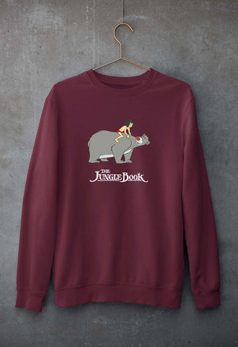 jungle book Sweatshirt for Men/Women-Maroon-Ektarfa.online