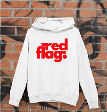 Load image into Gallery viewer, Red Flag Unisex Hoodie for Men/Women-White-Ektarfa.online
