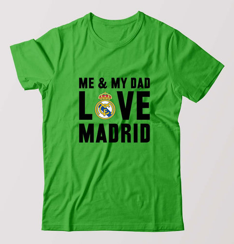 Love Real Madrid T-Shirt for Men-flag green-Ektarfa.online