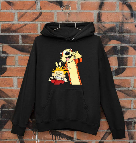Calvin hobbes Unisex Hoodie for Men/Women-Black-Ektarfa.online