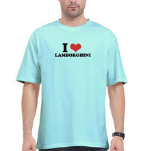 Load image into Gallery viewer, I LOVE LAMBORGHINI Oversized T-Shirt for Men
