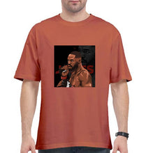 Load image into Gallery viewer, jon jones UFC Oversized T-Shirt for Men-Coral-Ektarfa.online
