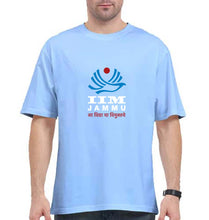Load image into Gallery viewer, IIM Jammu Oversized T-Shirt for Men-Baby Blue-Ektarfa.online
