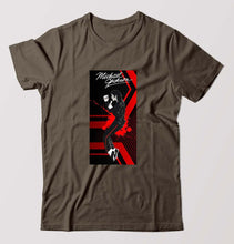 Load image into Gallery viewer, Michael Jackson T-Shirt for Men-Olive Green-Ektarfa.online

