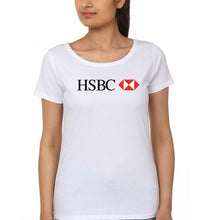 Load image into Gallery viewer, hsbc T-Shirt for Women-White-Ektarfa.online
