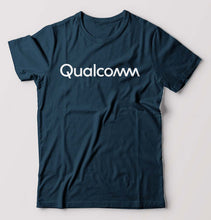 Load image into Gallery viewer, qualcomm T-Shirt for Men-Petrol Blue-Ektarfa.online
