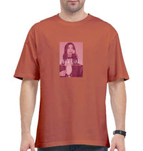 Load image into Gallery viewer, dua lipa Oversized T-Shirt for Men-Coral-Ektarfa.online
