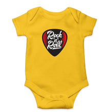 Load image into Gallery viewer, Guitar plectrum Romper For Baby Boy/Girl-Yellow-Ektarfa.online
