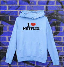 Load image into Gallery viewer, I LOVE NETFLIX Hoodie for Men/Women

