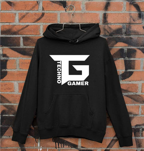 Techno Gamer Unisex Hoodie for Men/Women-Black-Ektarfa.online