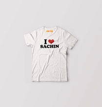 Load image into Gallery viewer, I LOVE SACHIN T-Shirt for Boy/Girl-White-Ektarfa.online
