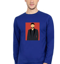 Load image into Gallery viewer, kr$na Full Sleeves T-Shirt for Men-royal blue-Ektarfa.online
