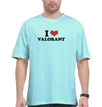 Load image into Gallery viewer, I LOVE VALORANT Oversized T-Shirt for Men
