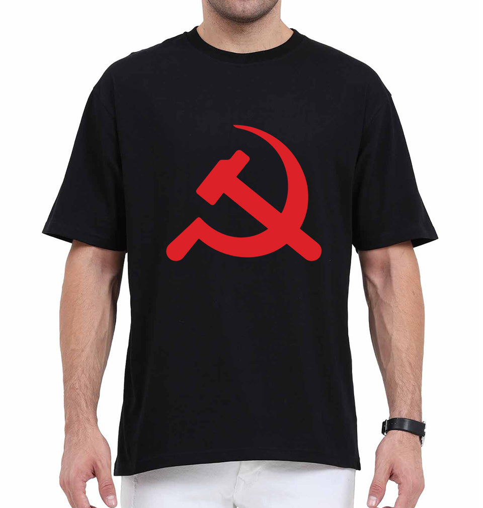 Communist party Oversized T-Shirt for Men