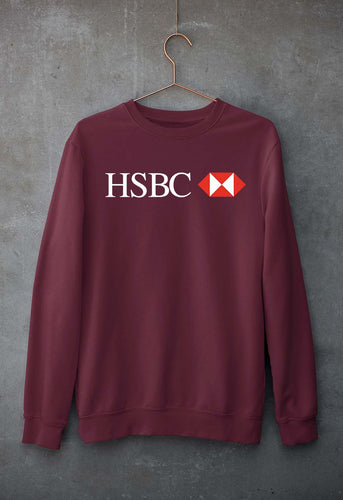 hsbc Sweatshirt for Men/Women-Maroon-Ektarfa.online