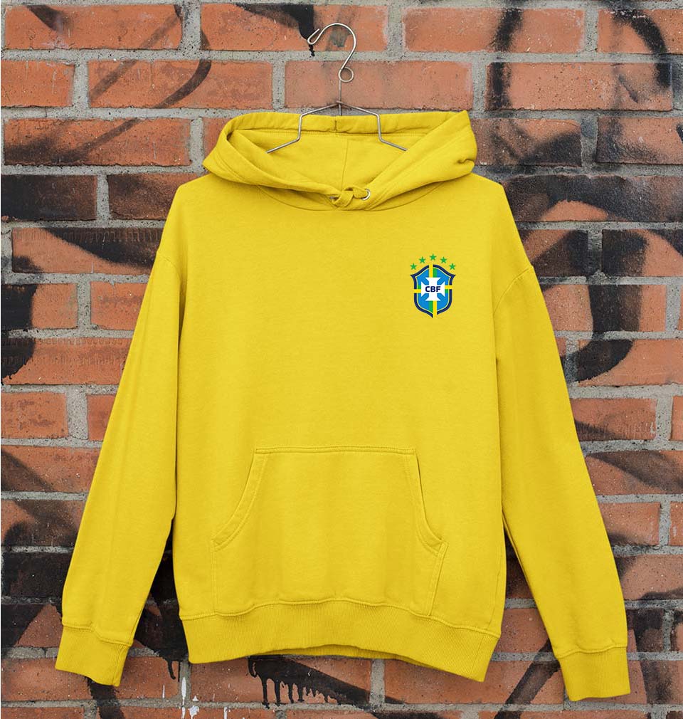Brazil Football Hoodie Sweatshirt For Men