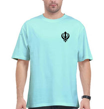 Load image into Gallery viewer, sikh Oversized T-Shirt for Men-Mint-Ektarfa.online
