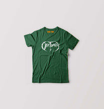 Load image into Gallery viewer, Obituary T-Shirt for Boy/Girl-Dark Green-Ektarfa.online
