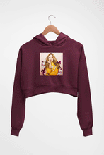 Load image into Gallery viewer, sabrina carpenter Crop HOODIE FOR WOMEN-Maroon-Ektarfa.online
