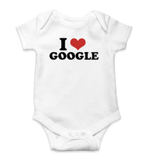 Load image into Gallery viewer, I LOVE GOOGLE Romper For Baby Boy/Girl-White-Ektarfa.online
