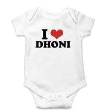 Load image into Gallery viewer, I LOVE DHONI Romper For Baby Boy/Girl-White-Ektarfa.online
