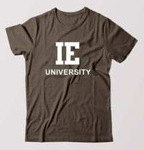 Load image into Gallery viewer, IE University T-Shirt for Men-Olive Green-Ektarfa.online
