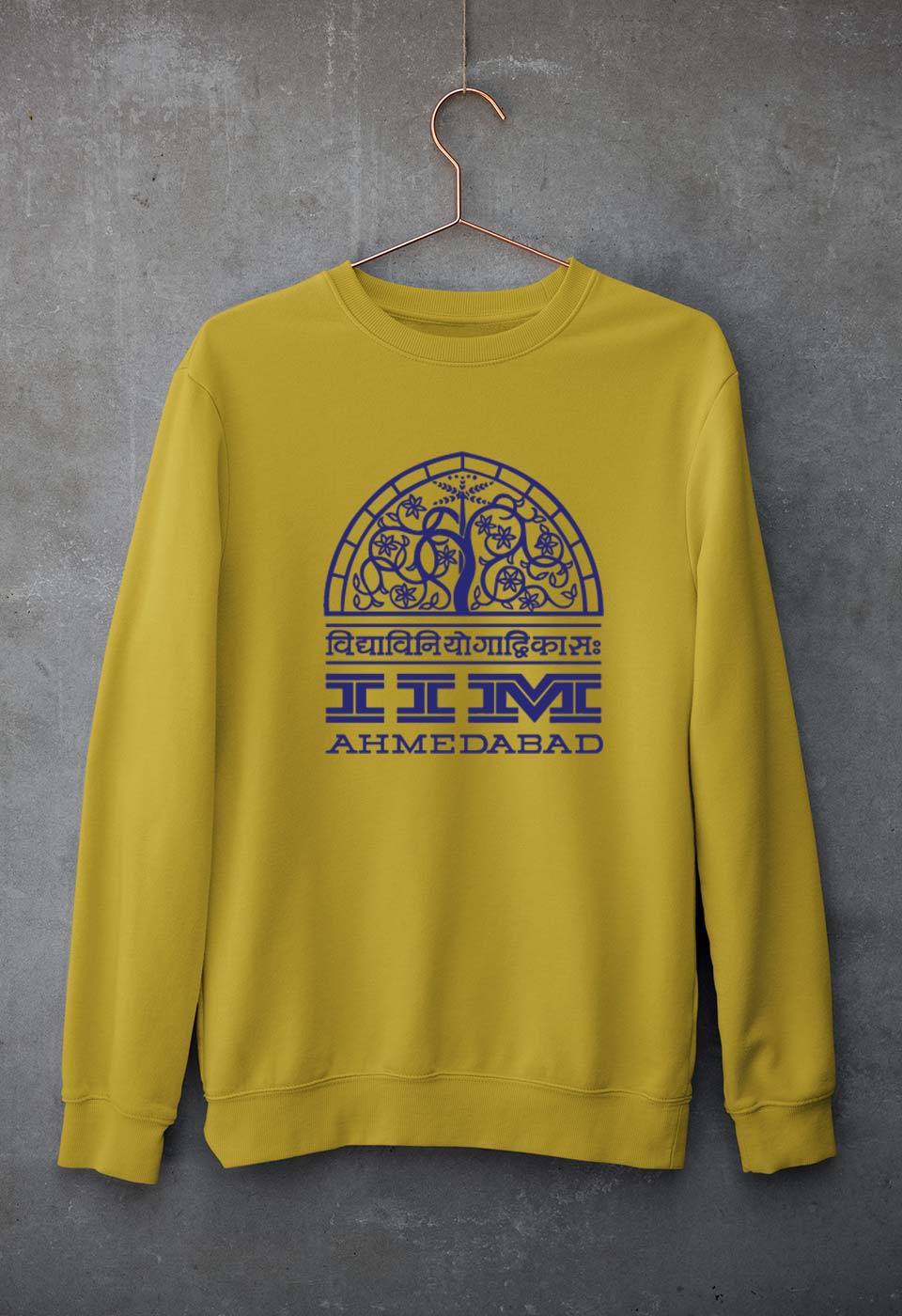 IIM Ahmedabad Unisex Sweatshirt for Men/Women