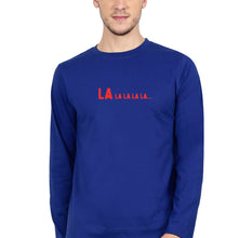 Load image into Gallery viewer, La La La La Full Sleeves T-Shirt for Men
