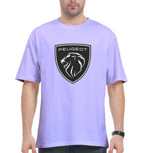 Load image into Gallery viewer, Peugeot Oversized T-Shirt for Men-Lavender-Ektarfa.online
