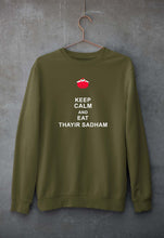 Load image into Gallery viewer, thayir sadam Sweatshirt for Men/Women-Olive Green-Ektarfa.online
