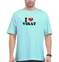Load image into Gallery viewer, I LOVE VIRAT Oversized T-Shirt for Men
