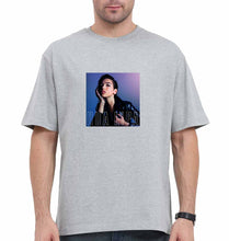 Load image into Gallery viewer, dua lipa Oversized T-Shirt for Men-Grey-Ektarfa.online
