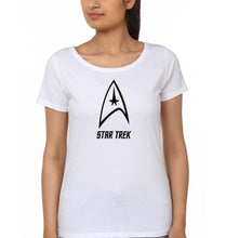 Load image into Gallery viewer, star trek T-Shirt for Women-White-Ektarfa.online
