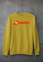 Load image into Gallery viewer, swiss Sweatshirt for Men/Women-Mustard Yellow-Ektarfa.online
