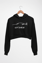 Load image into Gallery viewer, gt3 Crop HOODIE FOR WOMEN-Black-Ektarfa.online
