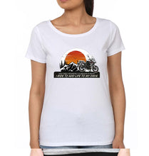 Load image into Gallery viewer, Ride T-Shirt for Women-White-Ektarfa.online
