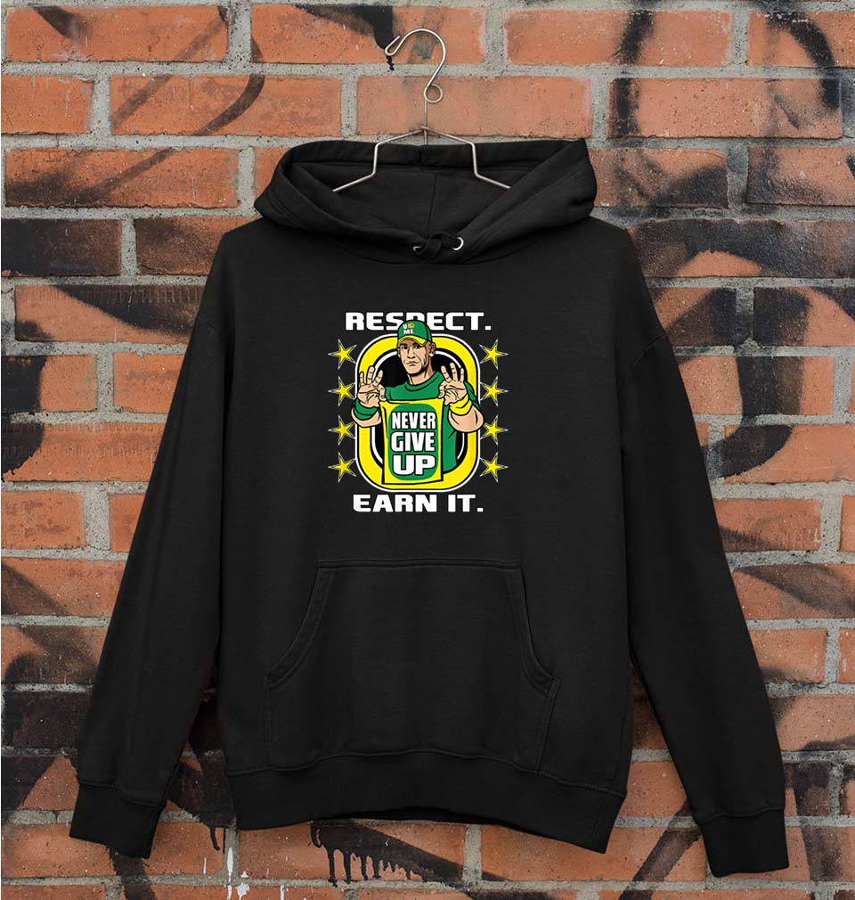 john cena never give up Unisex Hoodie for Men/Women-Black-Ektarfa.online