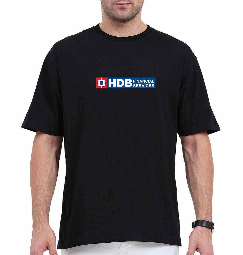 HDB Finncial Services Oversized T-Shirt for Men