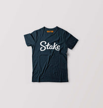 Load image into Gallery viewer, Stake T-Shirt for Boy/Girl-Petrol Blue-Ektarfa.online
