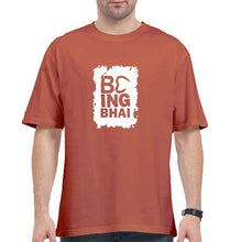 Load image into Gallery viewer, Being Bhai Oversized T-Shirt for Men-Coral-Ektarfa.online
