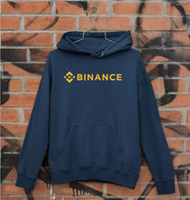 Load image into Gallery viewer, binance Unisex Hoodie for Men/Women-Navy Blue-Ektarfa.online
