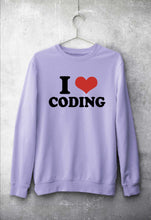 Load image into Gallery viewer, I LOVE CODING Sweatshirt for Men/Women
