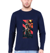 Load image into Gallery viewer, valorant Full Sleeves T-Shirt for Men-Navy Blue-Ektarfa.online
